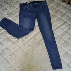 Gap Jeans 32r skinny bright blue legging